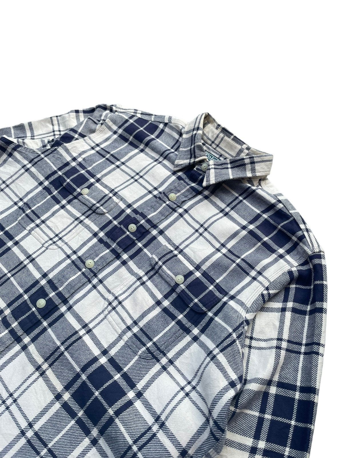 Polo Ralph Lauren Vintage Polo Ralph Lauren Flannel Shirt Size US XL / EU 56 / 4 - 2 Thumbnail