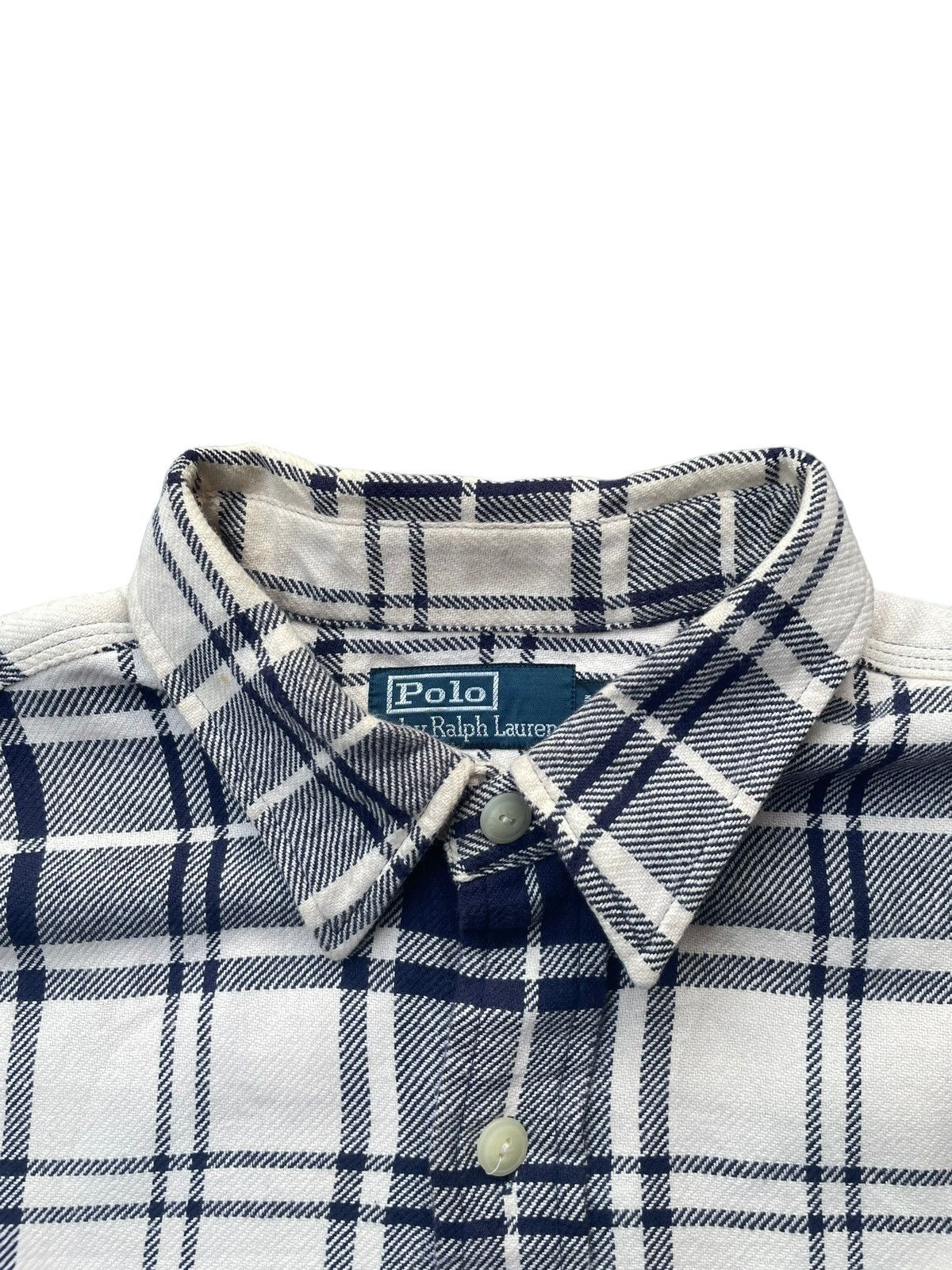 Polo Ralph Lauren Vintage Polo Ralph Lauren Flannel Shirt Size US XL / EU 56 / 4 - 5 Thumbnail