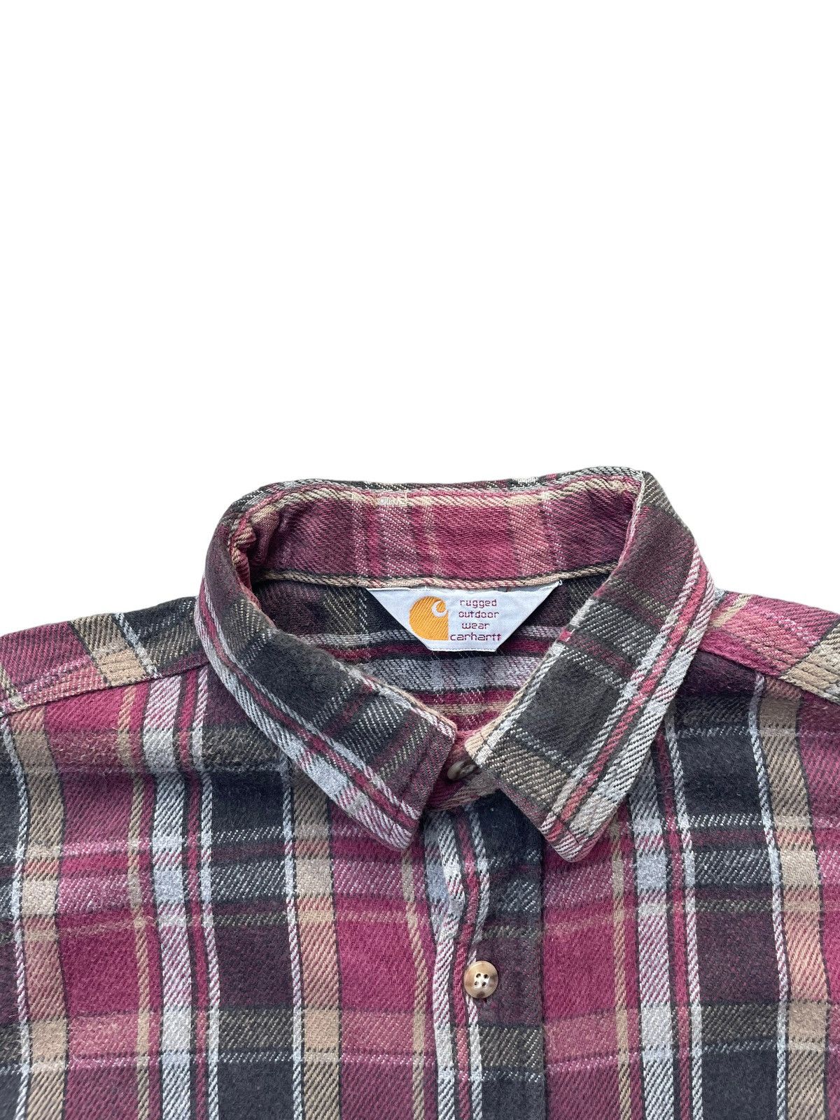 Carhartt Vintage Carhartt Flannel Shirt Size US XL / EU 56 / 4 - 6 Thumbnail