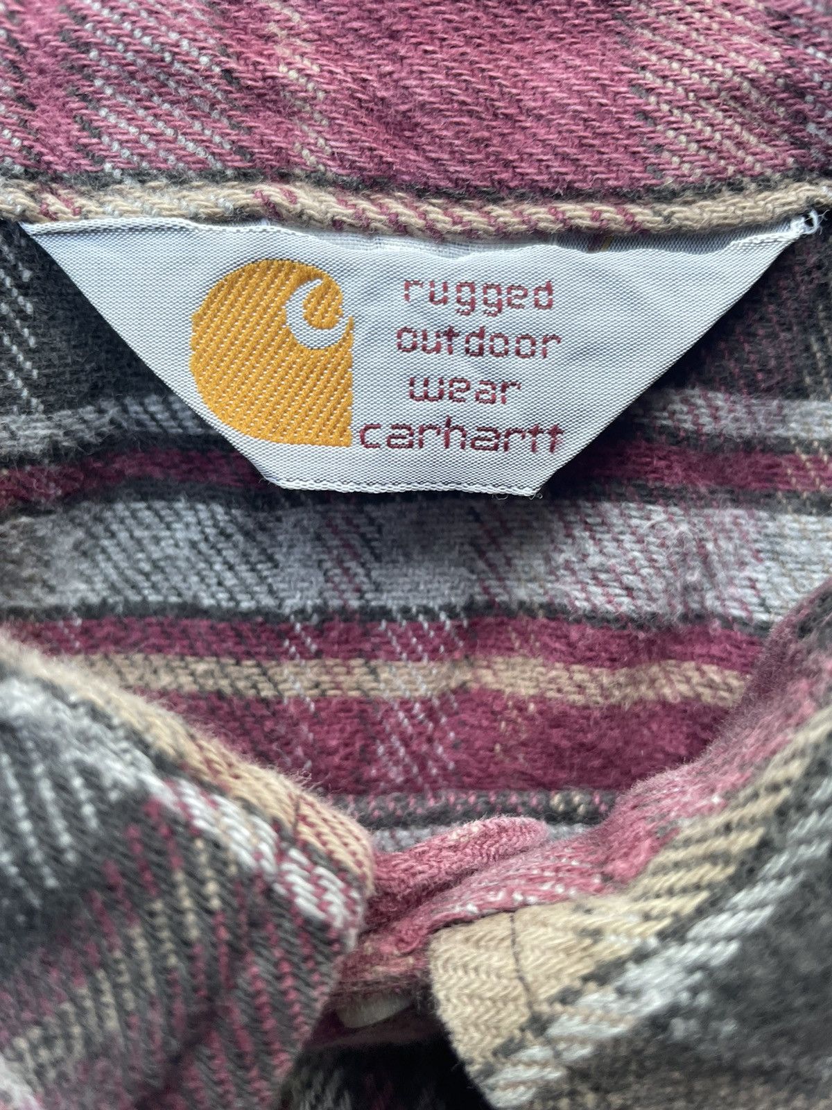 Carhartt Vintage Carhartt Flannel Shirt Size US XL / EU 56 / 4 - 8 Thumbnail