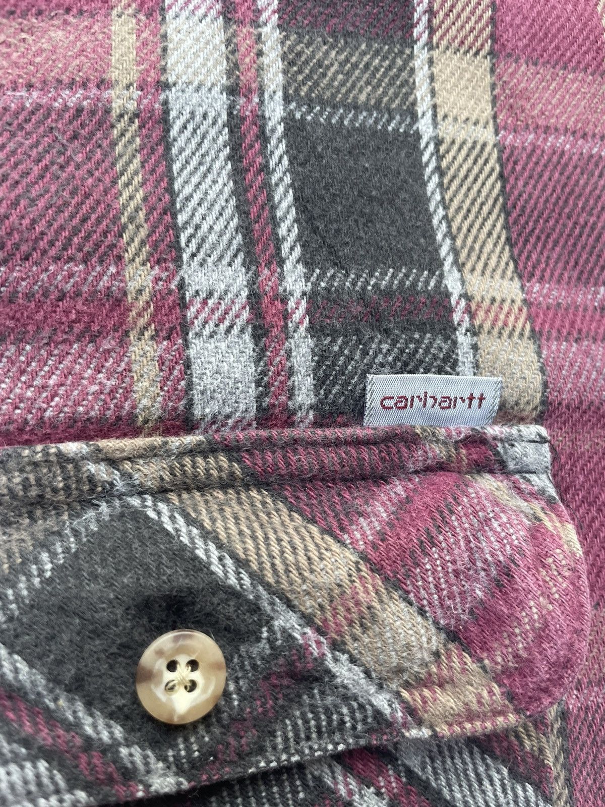 Carhartt Vintage Carhartt Flannel Shirt Size US XL / EU 56 / 4 - 9 Thumbnail