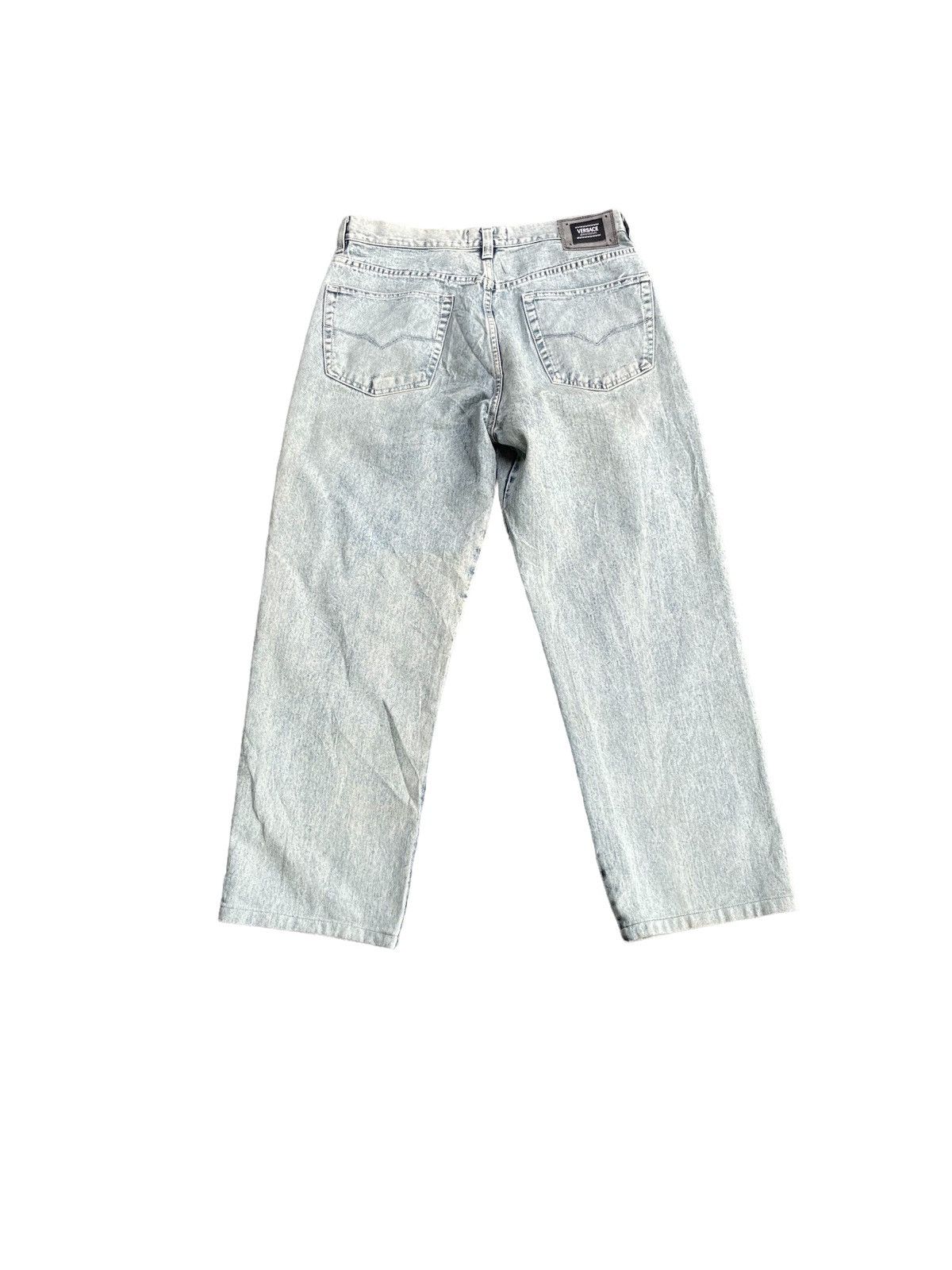 Versace Vintage Versace Stone Wash Denim Size US 35 - 11 Thumbnail