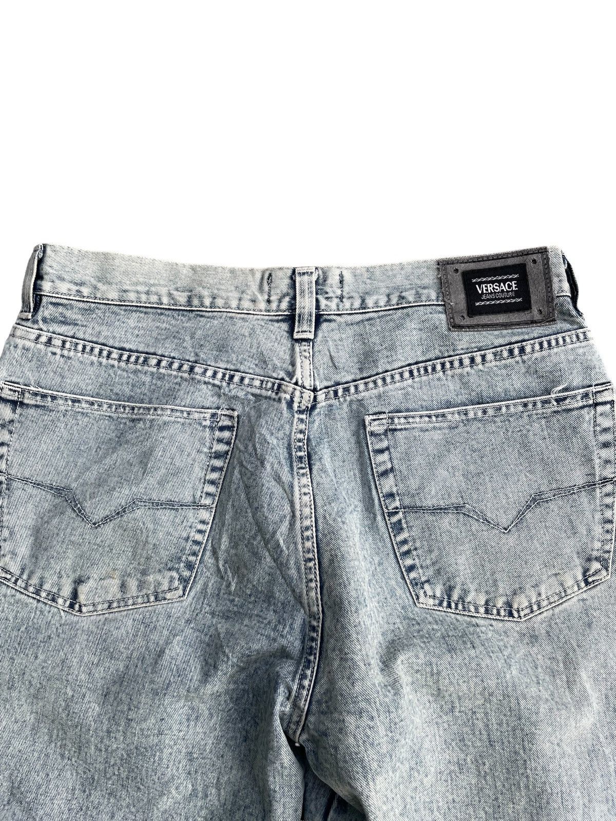 Versace Vintage Versace Stone Wash Denim Size US 35 - 13 Thumbnail
