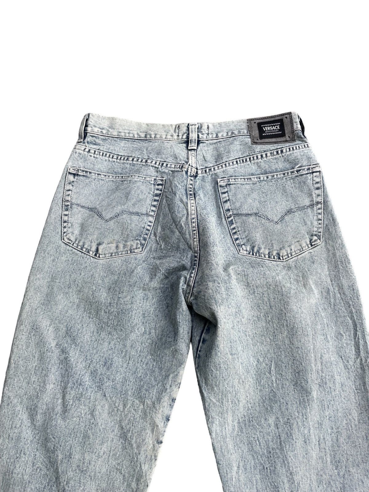 Versace Vintage Versace Stone Wash Denim Size US 35 - 12 Thumbnail