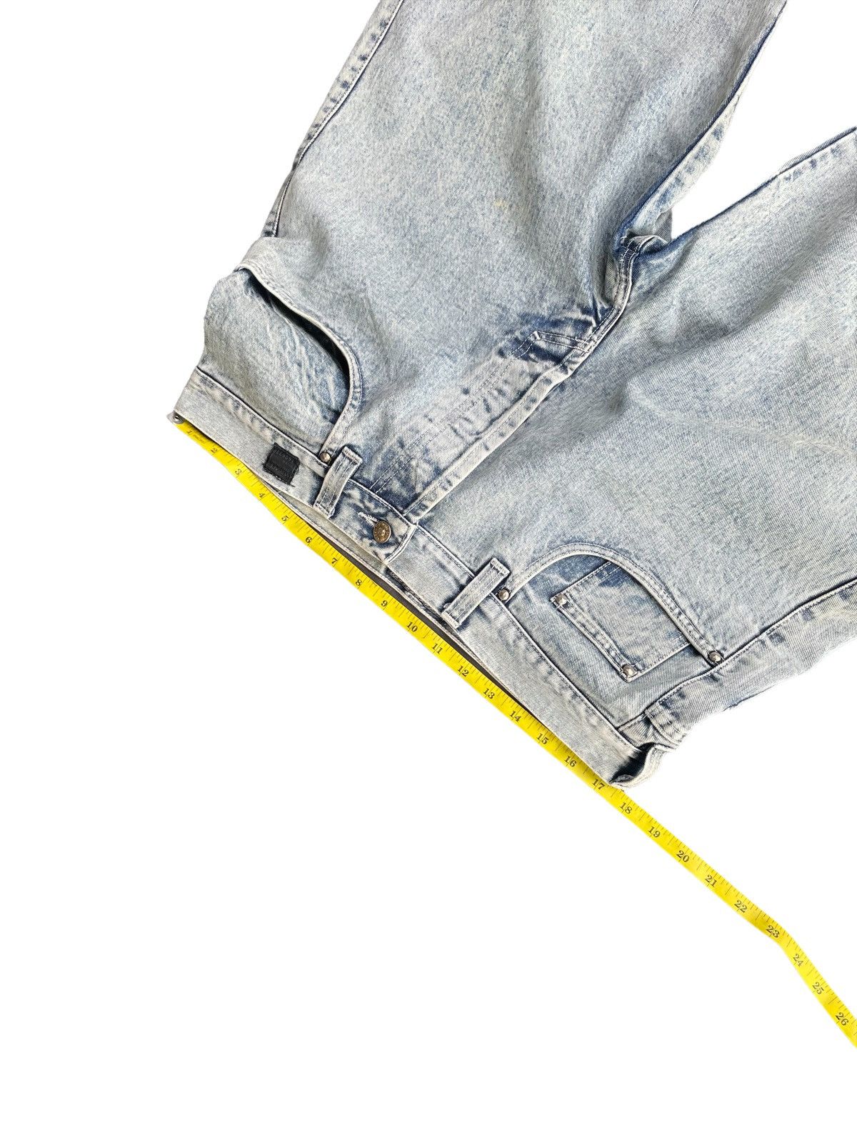 Versace Vintage Versace Stone Wash Denim Size US 35 - 2 Thumbnail