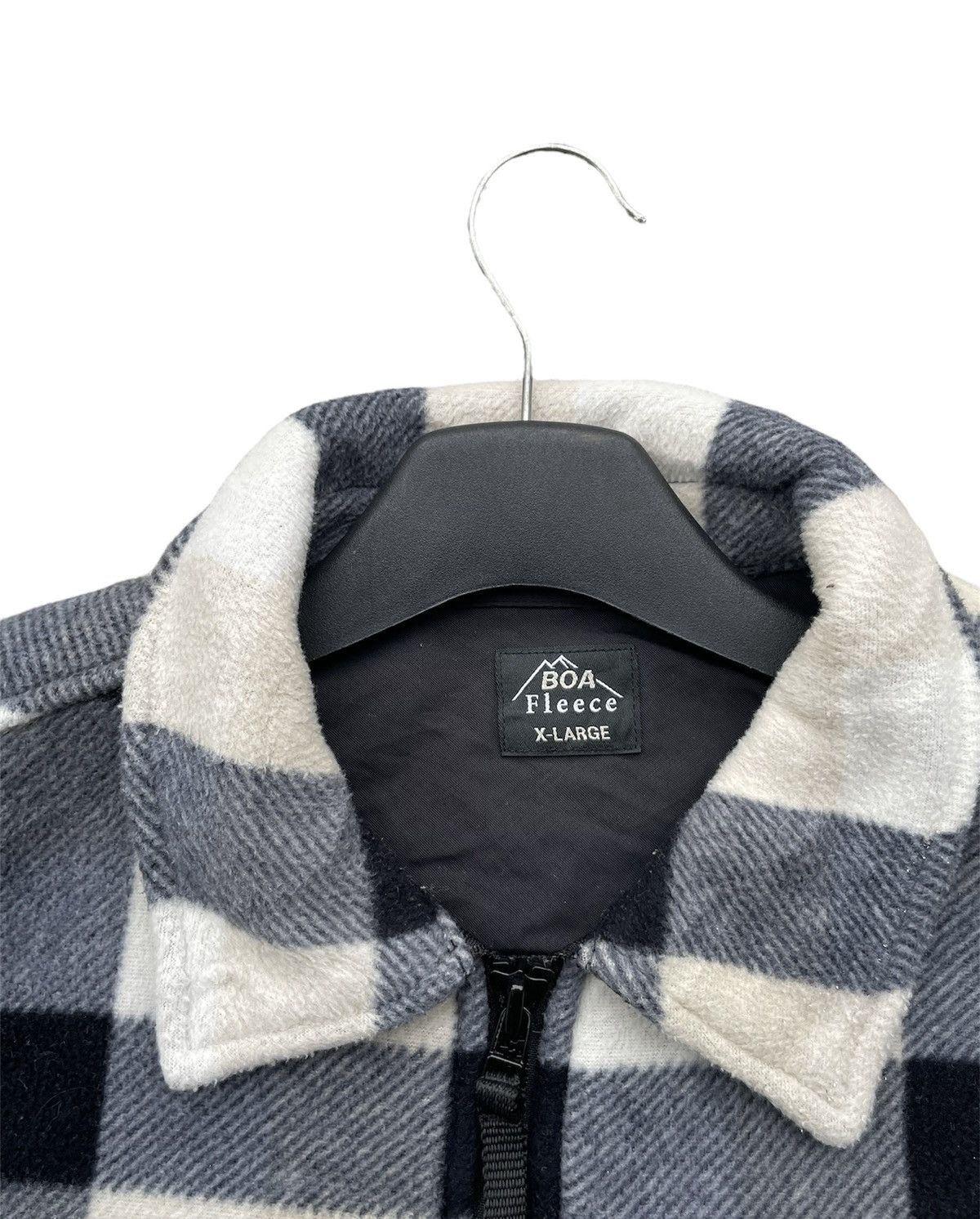 Uniqlo Boa Fleece Uniqlo Checkered Jacket Size US L / EU 52-54 / 3 - 8 Thumbnail