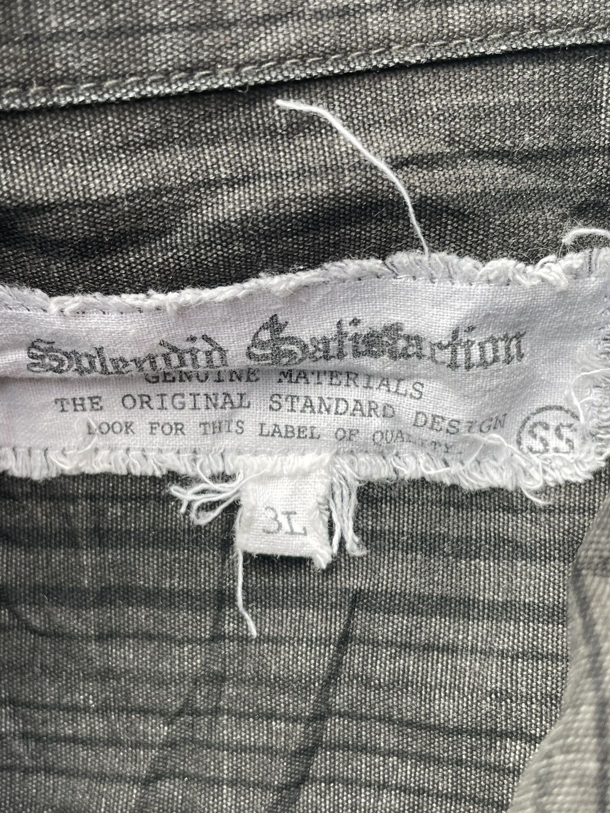 Japanese Brand Splendid Satisfaction Stripes Denim Shirt Size US L / EU 52-54 / 3 - 12 Thumbnail