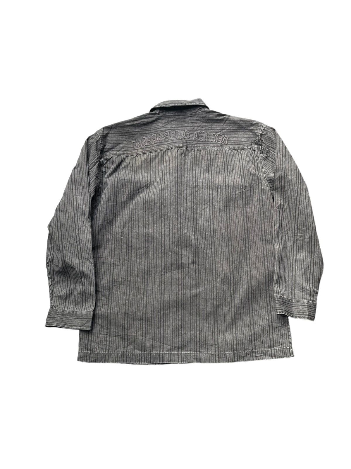 Japanese Brand Splendid Satisfaction Stripes Denim Shirt Size US L / EU 52-54 / 3 - 7 Thumbnail