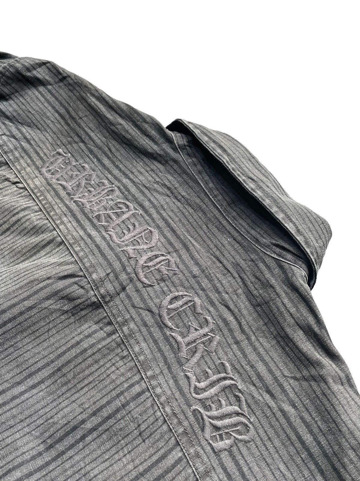 Japanese Brand Splendid Satisfaction Stripes Denim Shirt Size US L / EU 52-54 / 3 - 8 Thumbnail