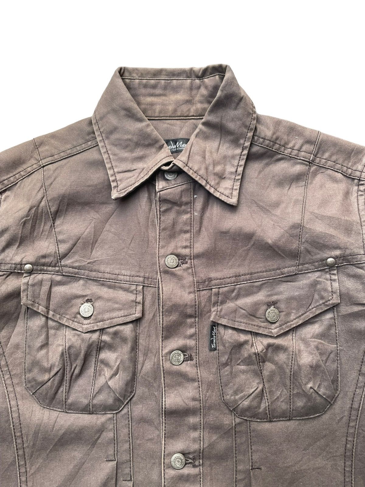 Tornado Mart Tornado Mart Faded Wash Shirt Size US S / EU 44-46 / 1 - 5 Thumbnail