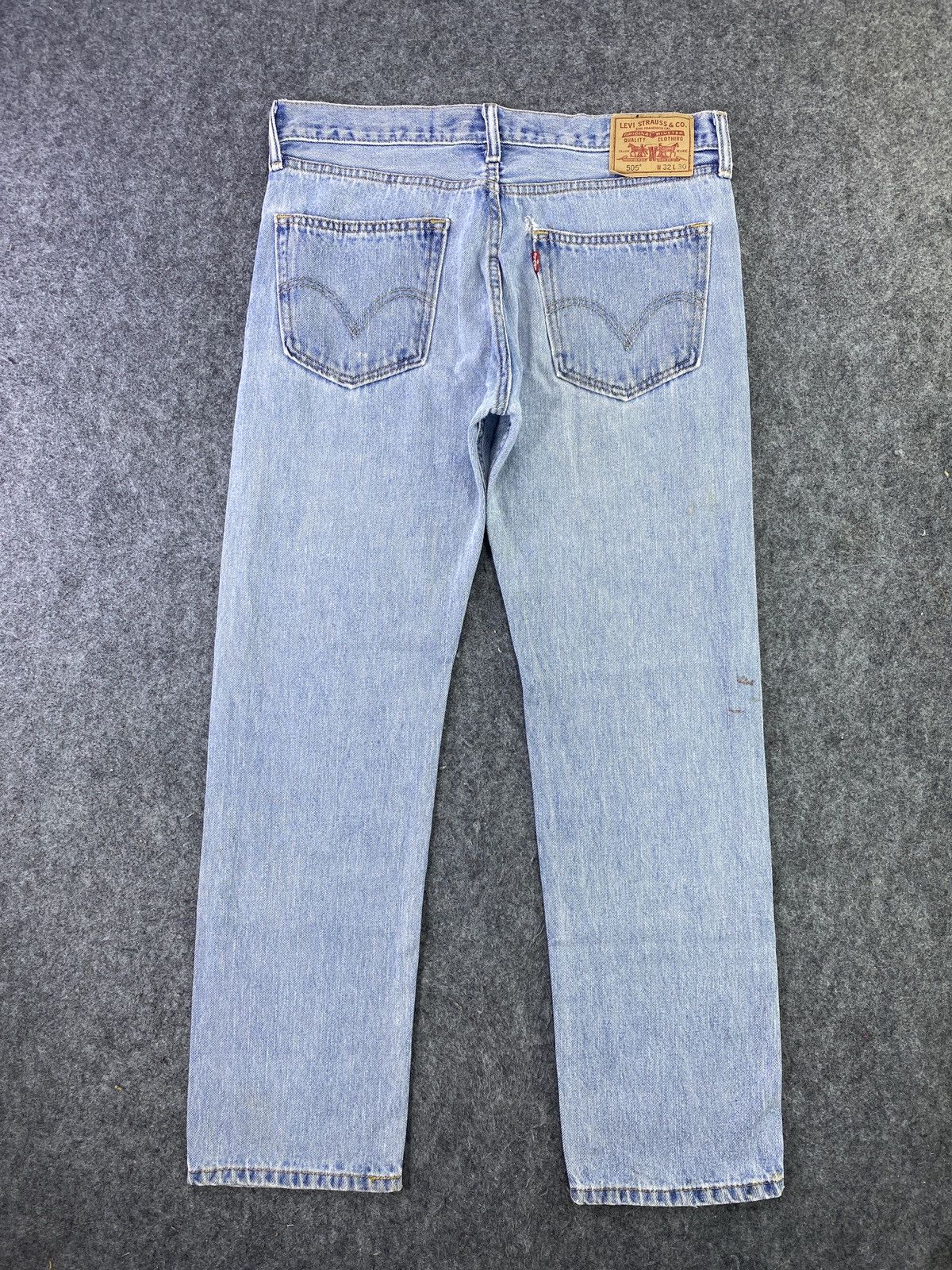 Levi's Vintage Levi's 505 Jeans Blue Wash - J737 Size US 34 / EU 50 - 2 Thumbnail