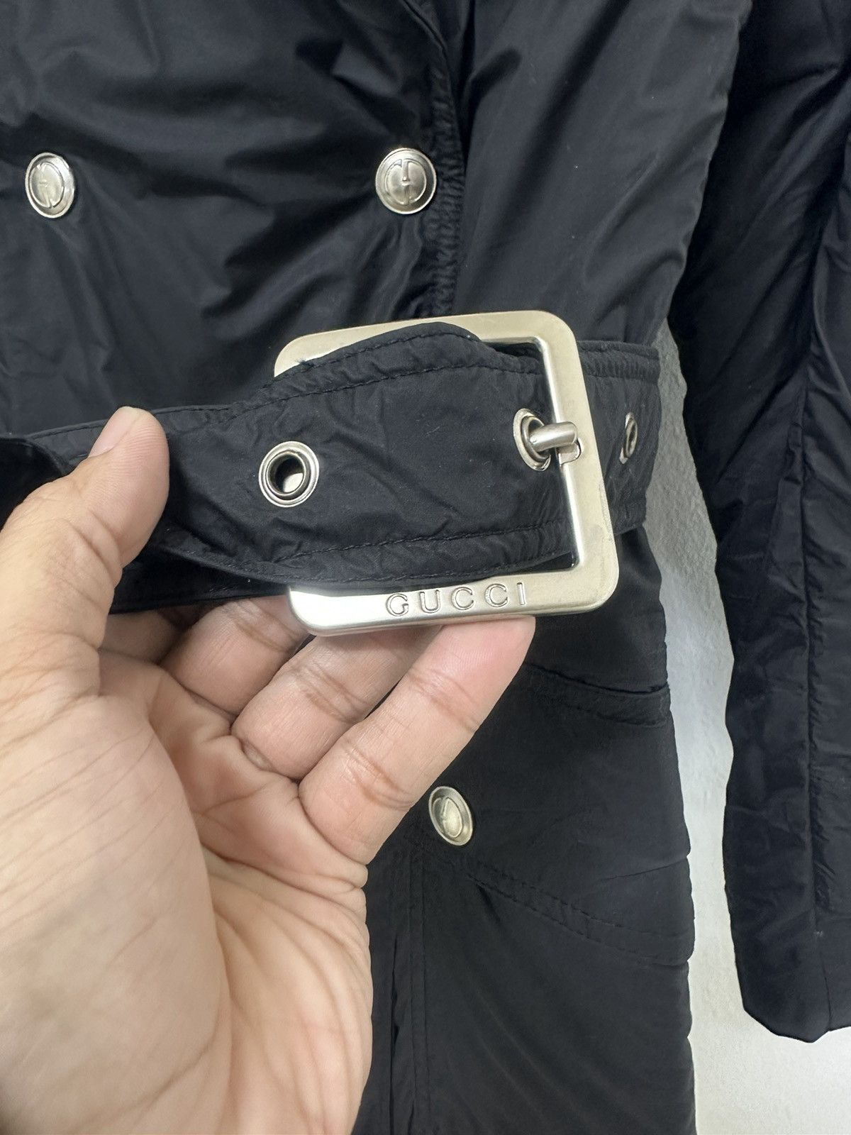 Gucci Gucci Double Breasted Jacket Nice Design Made in Italy Size M / US 6-8 / IT 42-44 - 7 Thumbnail