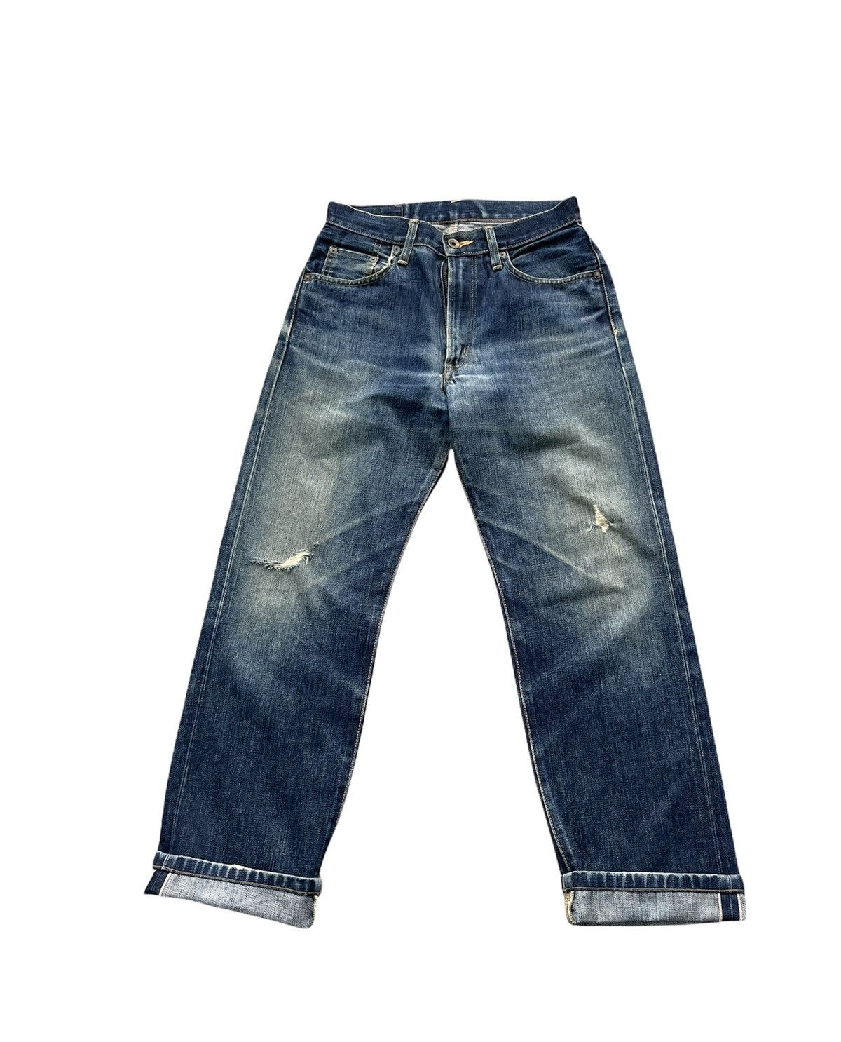 Edwin Vintage Edwin 505XX Selvedge Aging Distressed Size US 28 / EU 44 - 11 Thumbnail