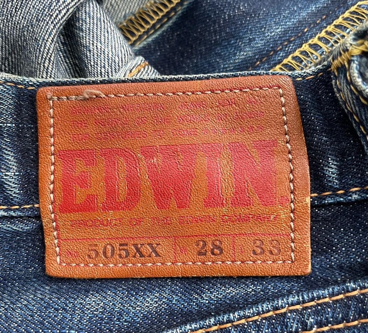 Edwin Vintage Edwin 505XX Selvedge Aging Distressed Size US 28 / EU 44 - 6 Thumbnail