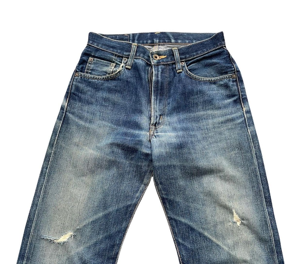 Edwin Vintage Edwin 505XX Selvedge Aging Distressed Size US 28 / EU 44 - 3 Thumbnail