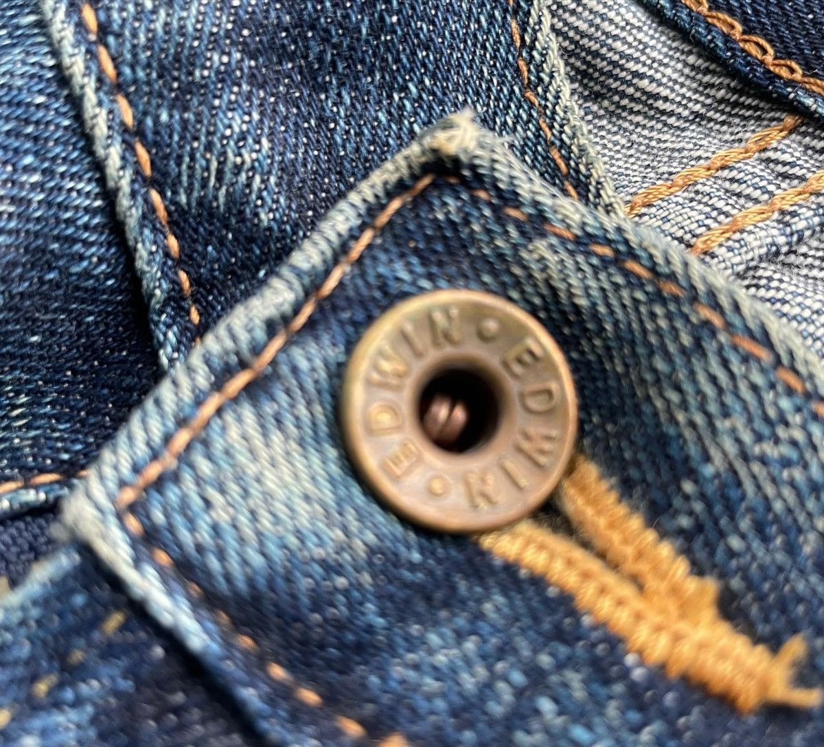 Edwin Vintage Edwin 505XX Selvedge Aging Distressed Size US 28 / EU 44 - 8 Thumbnail
