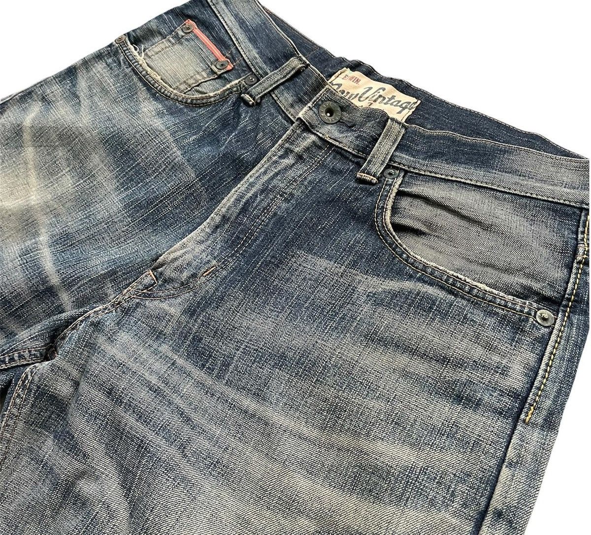 Edwin Vintage Edwin 505V Selvedge Aging Distressed Size US 36 / EU 52 - 5 Thumbnail