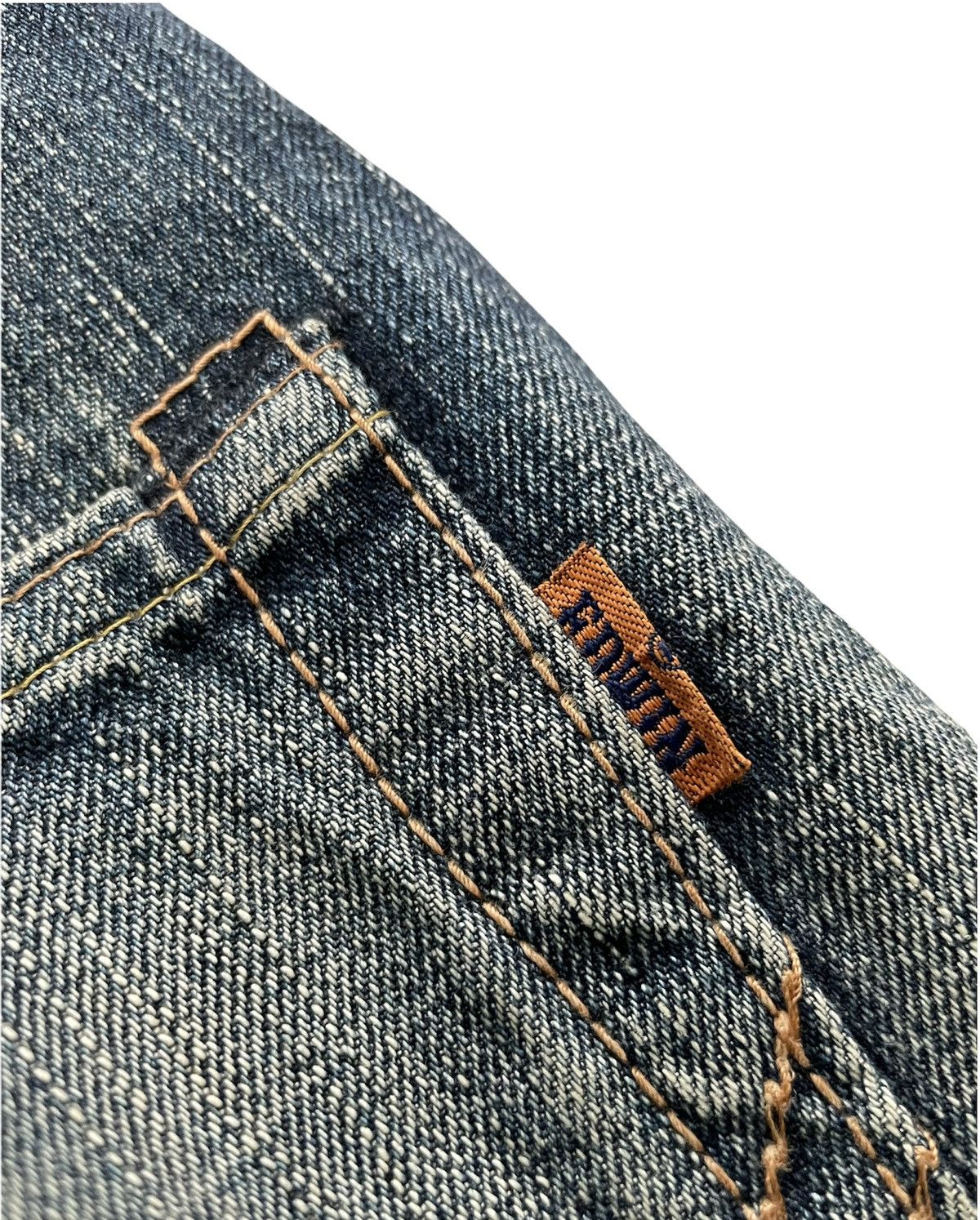 Edwin Vintage Edwin 505V Selvedge Aging Distressed Size US 36 / EU 52 - 15 Thumbnail