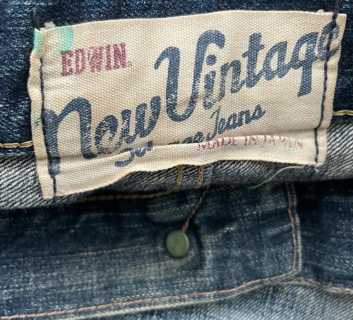 Edwin Vintage Edwin 505V Selvedge Aging Distressed Size US 36 / EU 52 - 9 Thumbnail