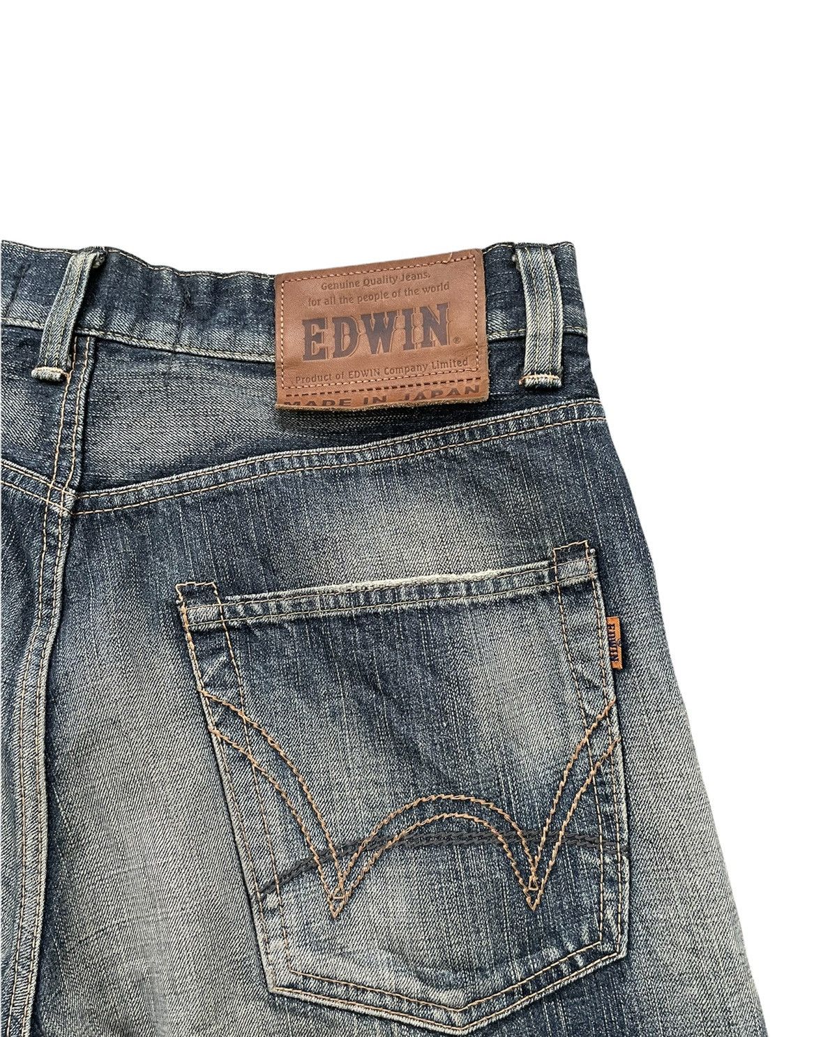 Edwin Vintage Edwin 505V Selvedge Aging Distressed Size US 36 / EU 52 - 14 Thumbnail