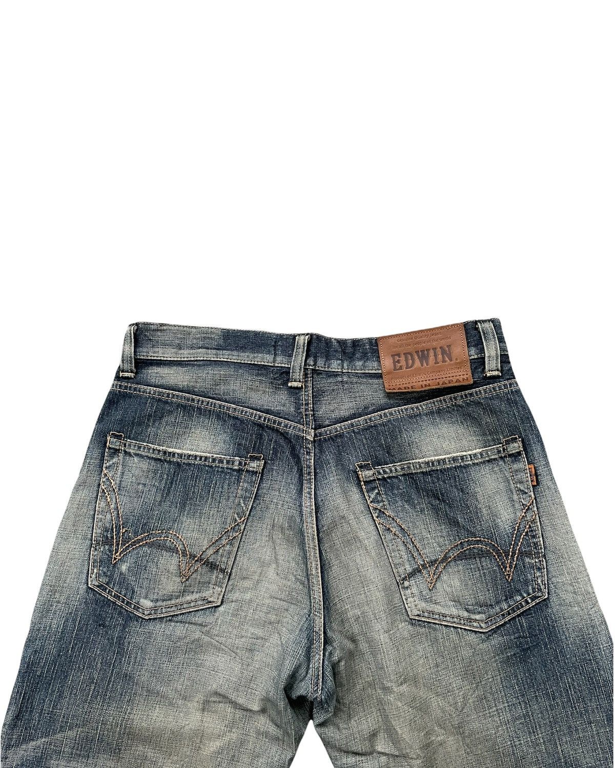 Edwin Vintage Edwin 505V Selvedge Aging Distressed Size US 36 / EU 52 - 13 Thumbnail