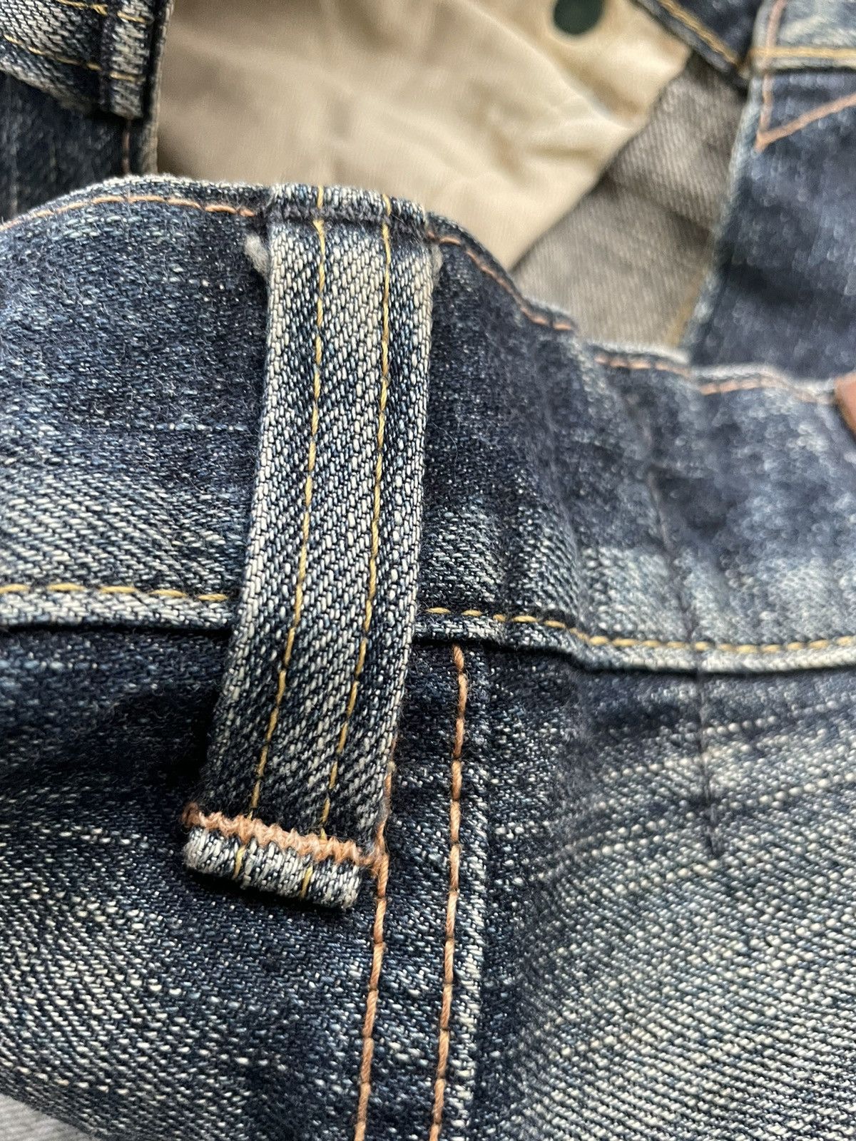 Edwin Vintage Edwin 505V Selvedge Aging Distressed Size US 36 / EU 52 - 16 Thumbnail