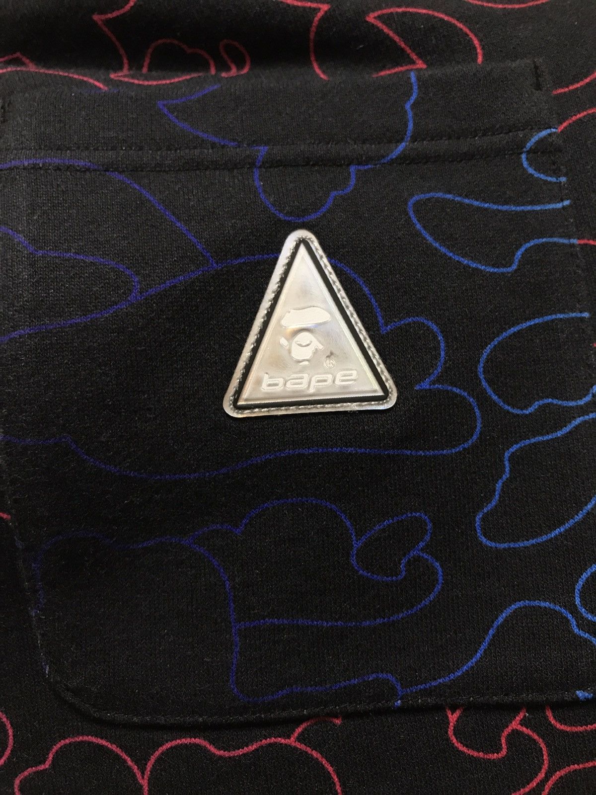 Bape Pencil Neon Camo Shark Sweat Pants Size US 28 / EU 44 - 4 Thumbnail