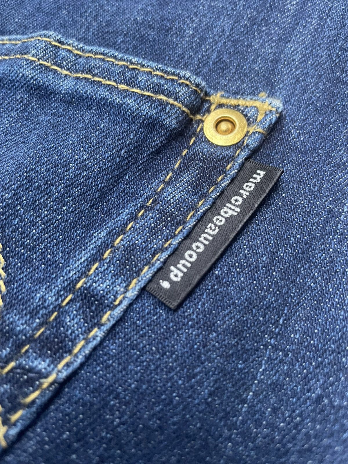 Issey Miyake × Le Grande Bleu (L.G.B.) × mercibeaucoup Mercibeaucoup Issey Miyake Custom Denim Size 28" / US 6 / IT 42 - 12 Thumbnail