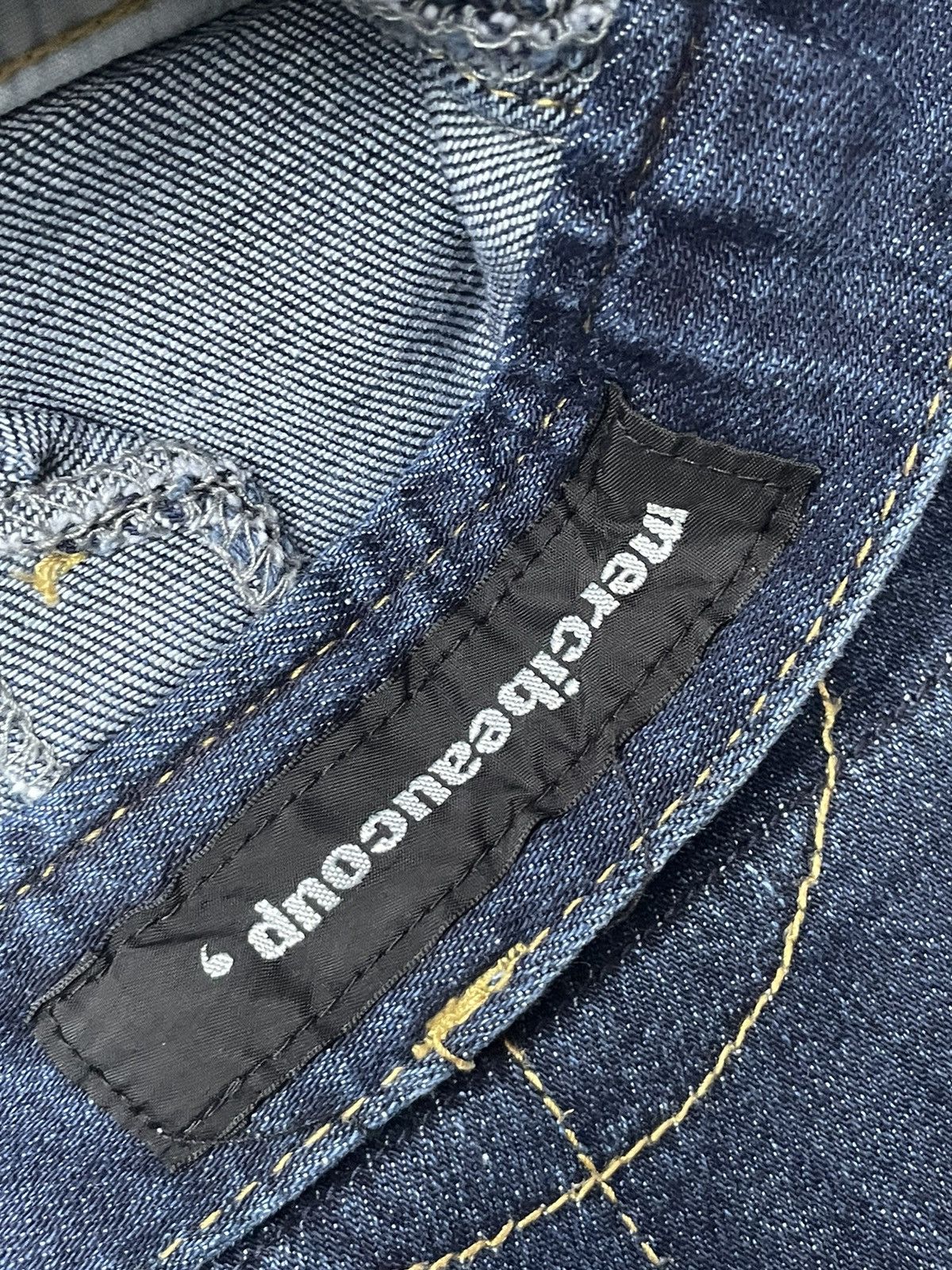 Issey Miyake × Le Grande Bleu (L.G.B.) × mercibeaucoup Mercibeaucoup Issey Miyake Custom Denim Size 28" / US 6 / IT 42 - 10 Thumbnail