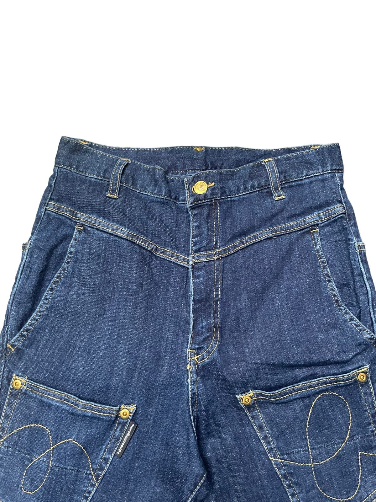 Issey Miyake × Le Grande Bleu (L.G.B.) × mercibeaucoup Mercibeaucoup Issey Miyake Custom Denim Size 28" / US 6 / IT 42 - 4 Thumbnail