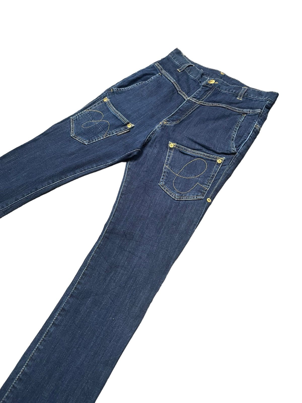 Issey Miyake × Le Grande Bleu (L.G.B.) × mercibeaucoup Mercibeaucoup Issey Miyake Custom Denim Size 28" / US 6 / IT 42 - 2 Thumbnail