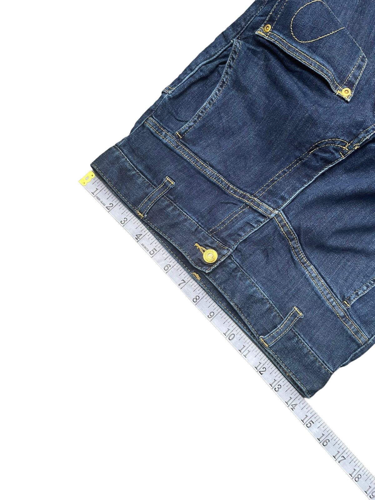 Issey Miyake × Le Grande Bleu (L.G.B.) × mercibeaucoup Mercibeaucoup Issey Miyake Custom Denim Size 28" / US 6 / IT 42 - 13 Thumbnail