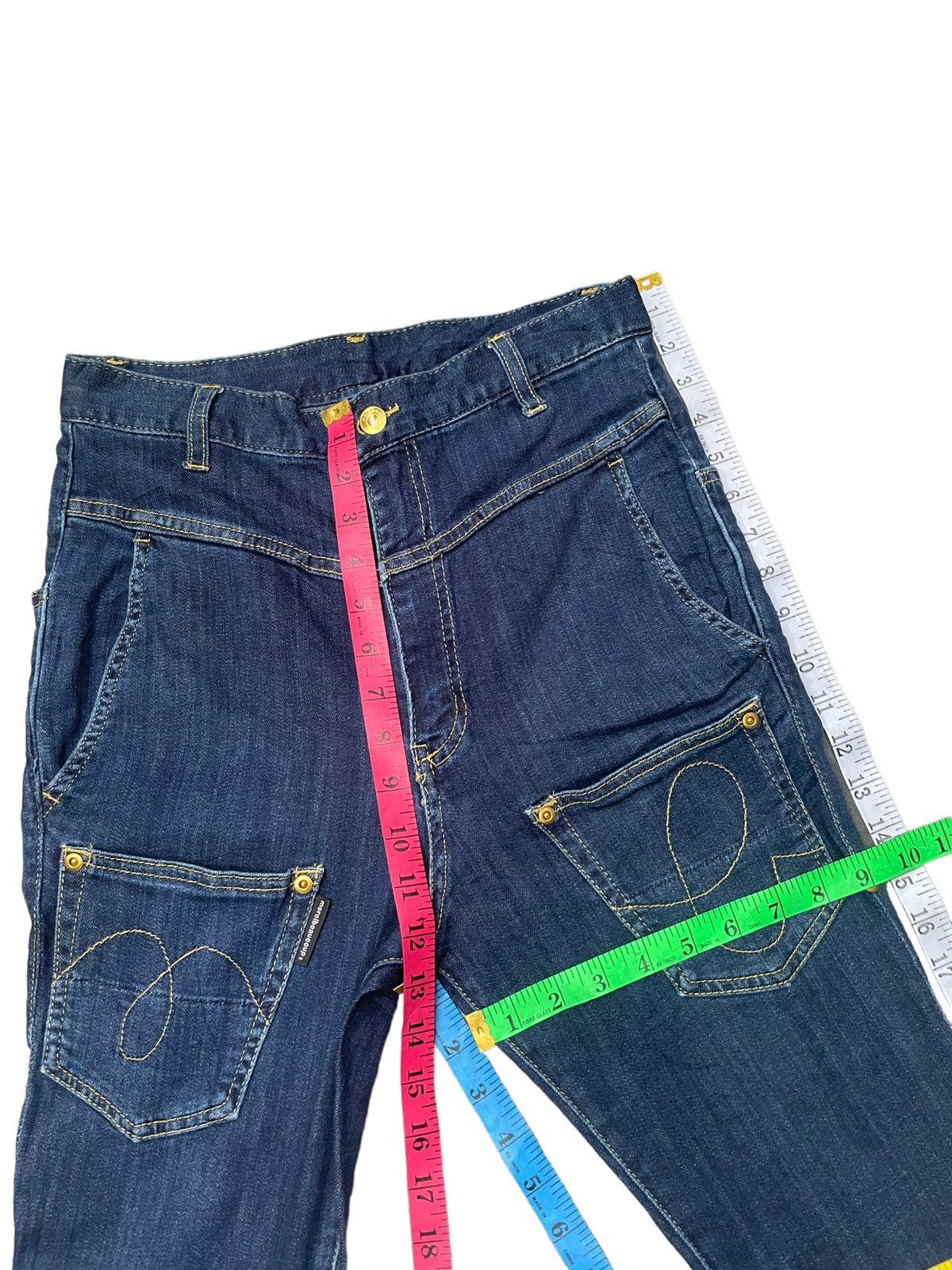 Issey Miyake × Le Grande Bleu (L.G.B.) × mercibeaucoup Mercibeaucoup Issey Miyake Custom Denim Size 28" / US 6 / IT 42 - 16 Thumbnail