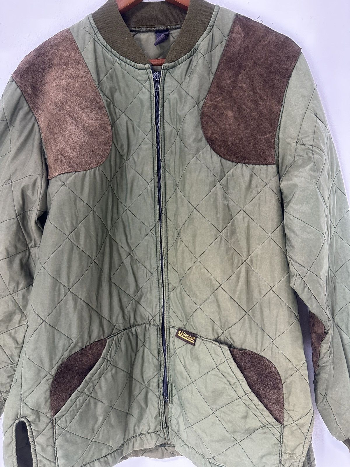 Belstaff Belstaff Quilted Jacket Design Distressed Jacker Size US M / EU 48-50 / 2 - 4 Thumbnail