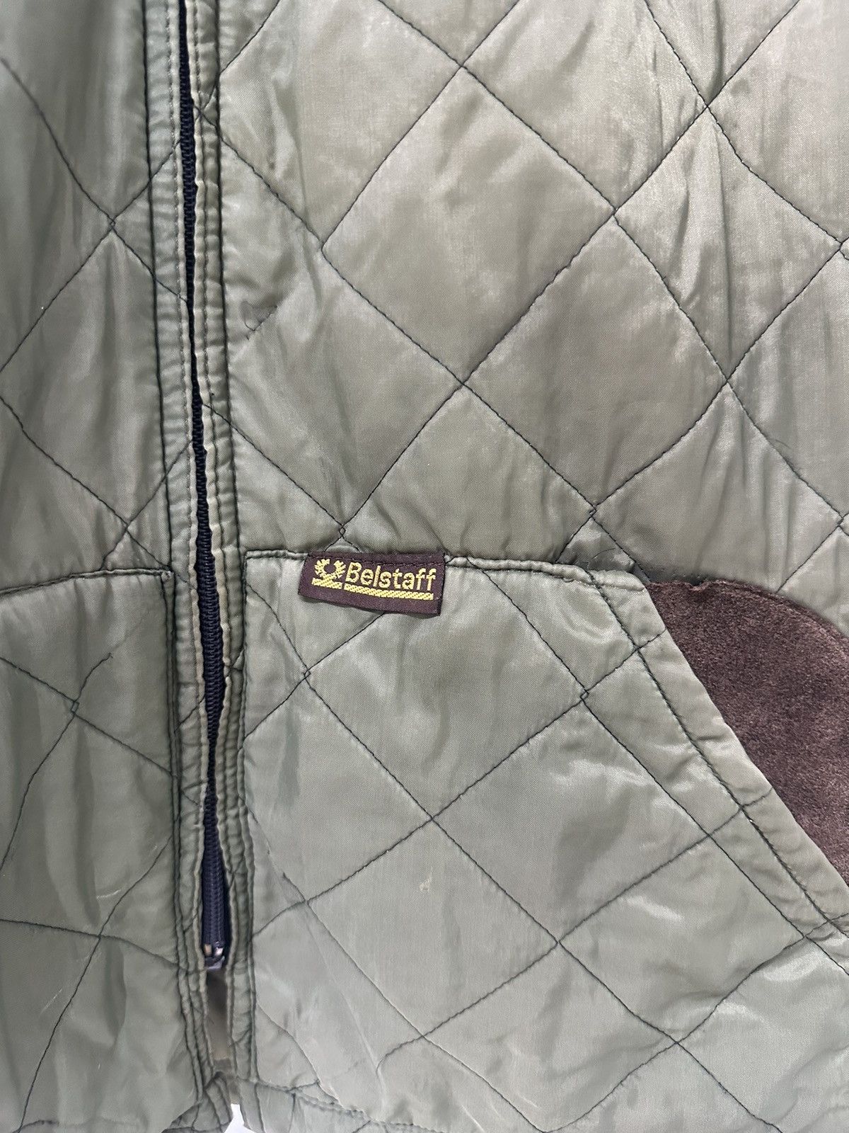 Belstaff Belstaff Quilted Jacket Design Distressed Jacker Size US M / EU 48-50 / 2 - 3 Thumbnail