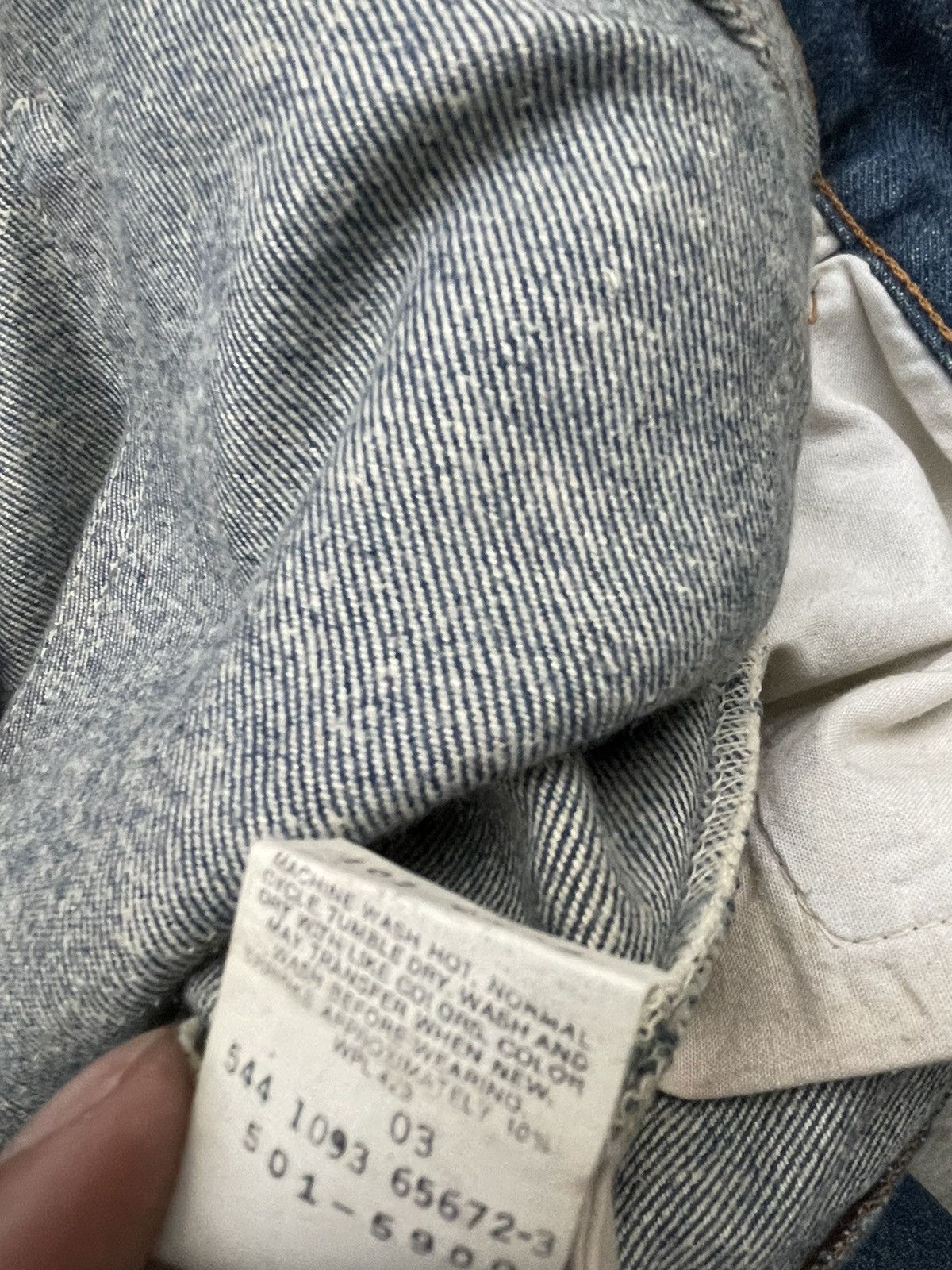 Levi's Vintage Levi’s 501XX e 1993 Usa Denim Size US 31 - 13 Thumbnail