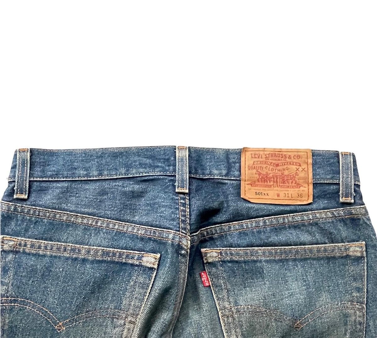 Levi's Vintage Levi’s 501XX e 1993 Usa Denim Size US 31 - 7 Thumbnail