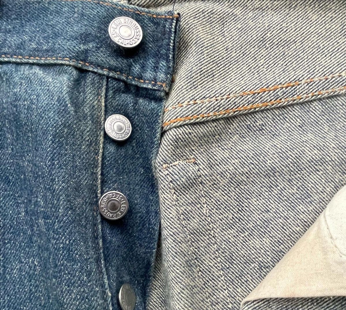 Levi's Vintage Levi’s 501XX e 1993 Usa Denim Size US 31 - 10 Thumbnail
