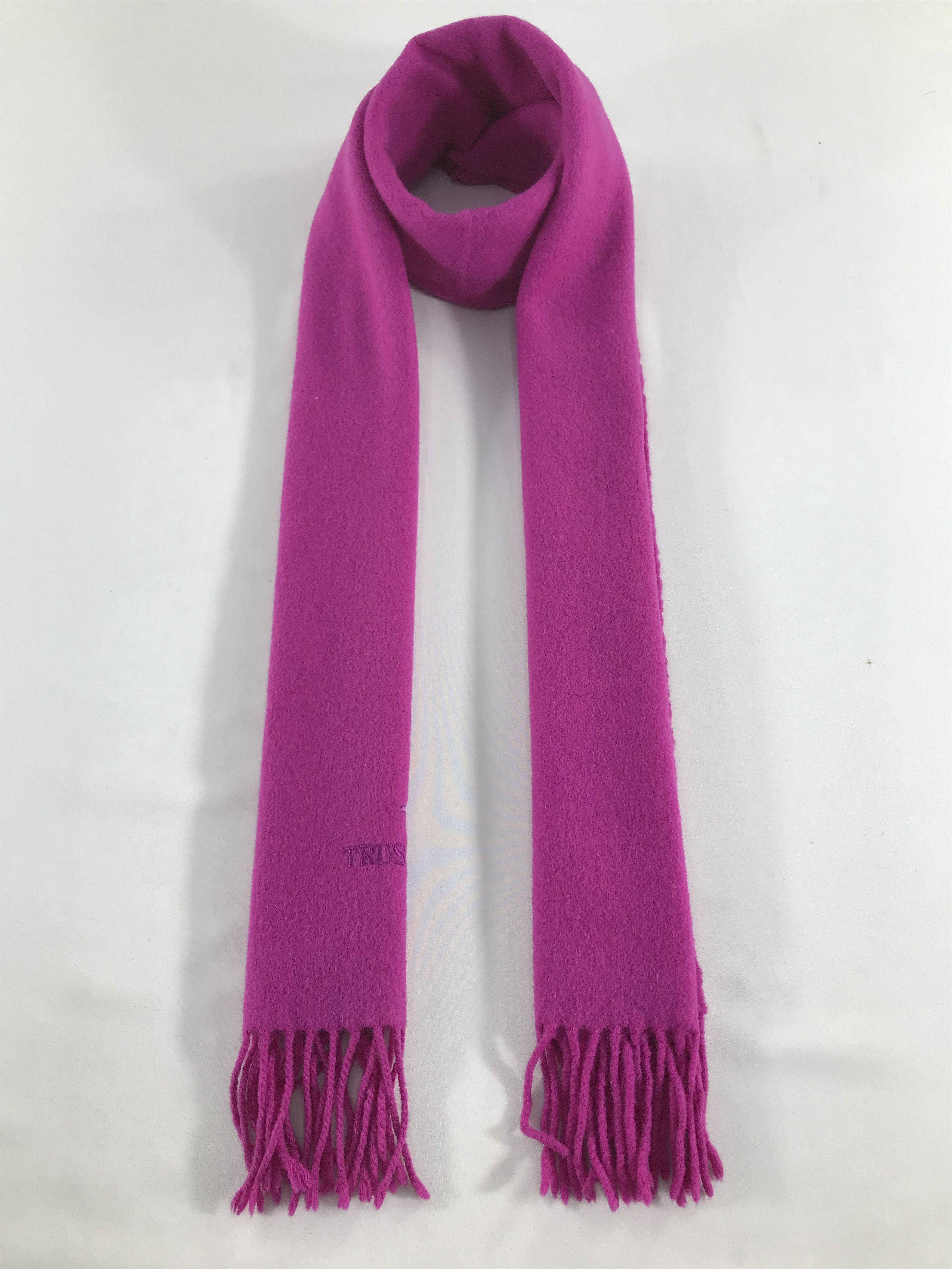 Trussardi Trussardi Pink Wool Scarf Muffler V249 Size ONE SIZE - 1 Thumbnail