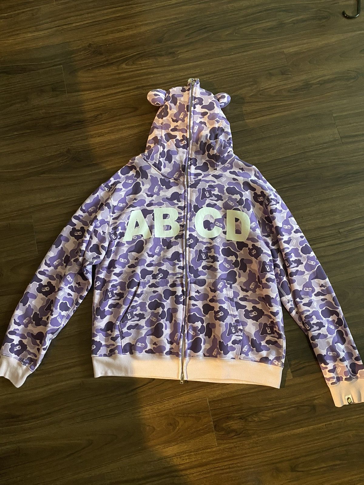 Japanese Brand Jose Wong ABCD Purple Zip-Up Hoodie | Grailed