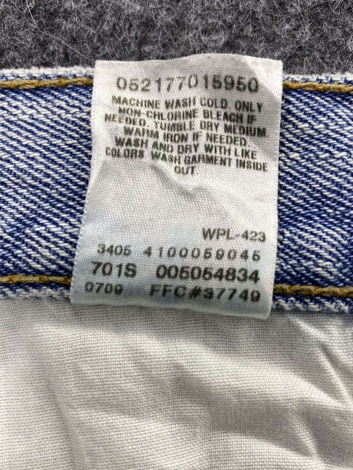 Levi's Vintage Levis 505 Jeans Blue Wash 40x30 - J739 Size US 40 / EU 56 - 6 Thumbnail