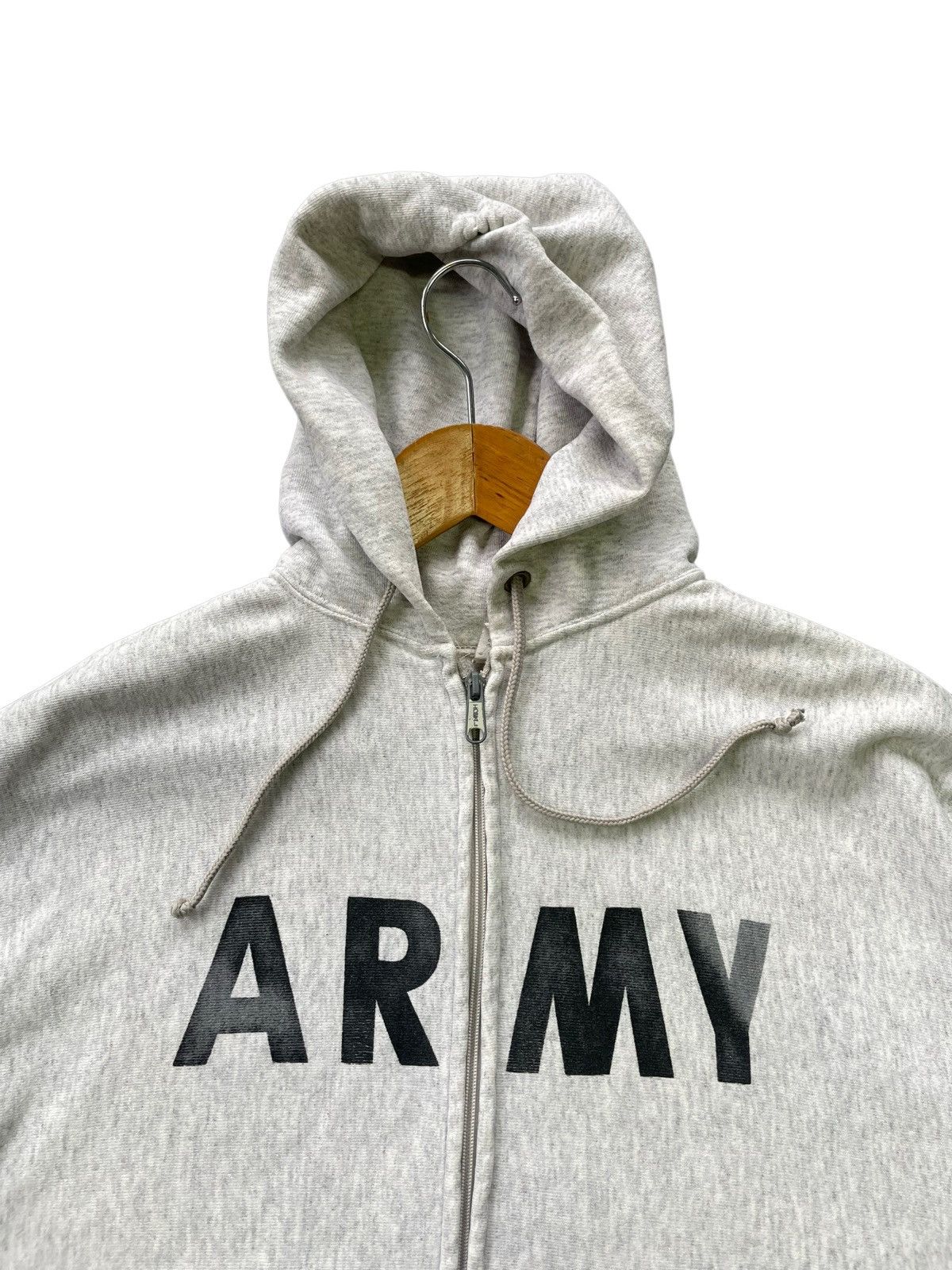 Vintage Vintage Army Zipper Hoodie 3 Blend Zipper Hoodie Size US XL / EU 56 / 4 - 4 Thumbnail