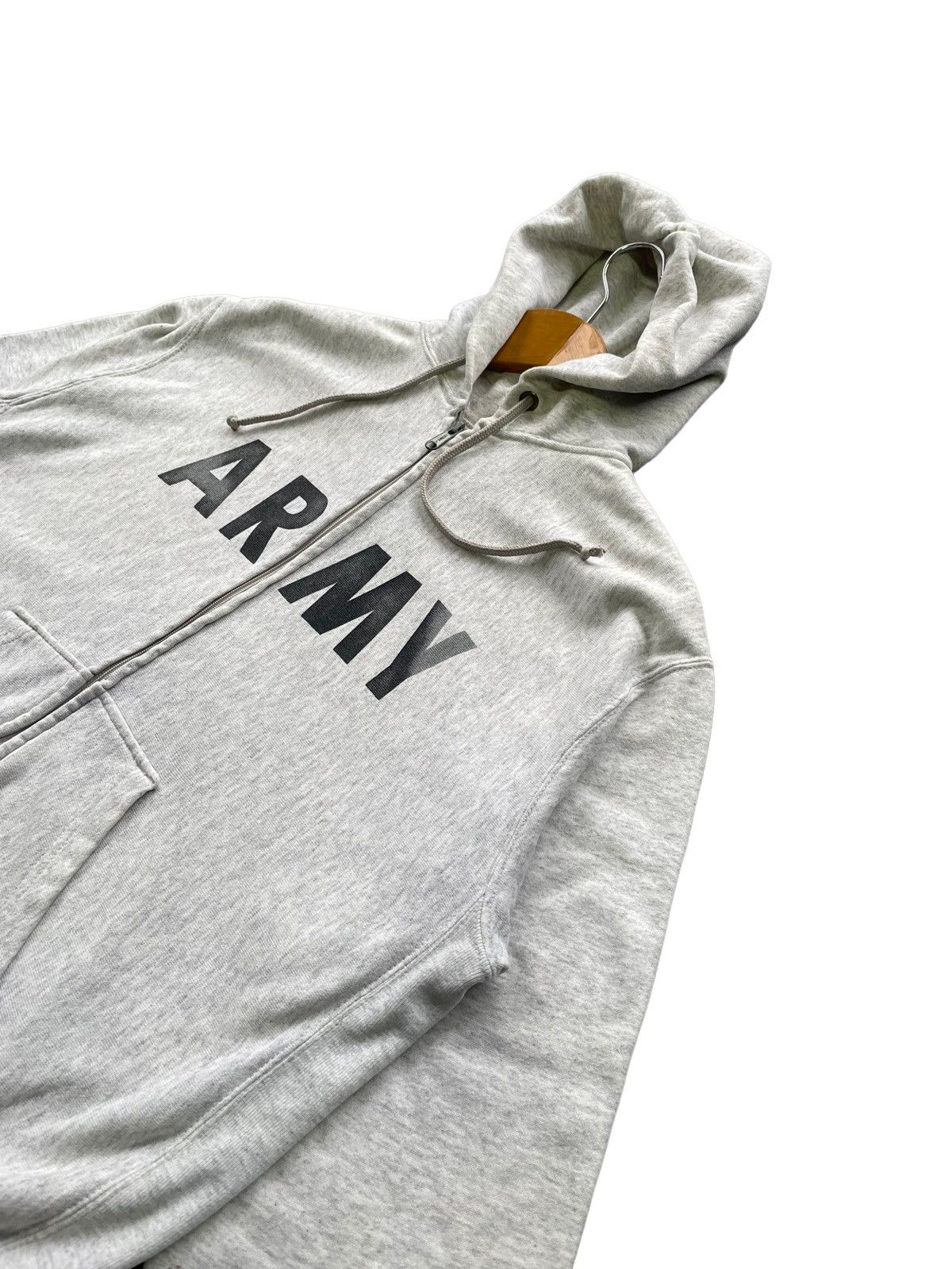 Vintage Vintage Army Zipper Hoodie 3 Blend Zipper Hoodie Size US XL / EU 56 / 4 - 2 Thumbnail