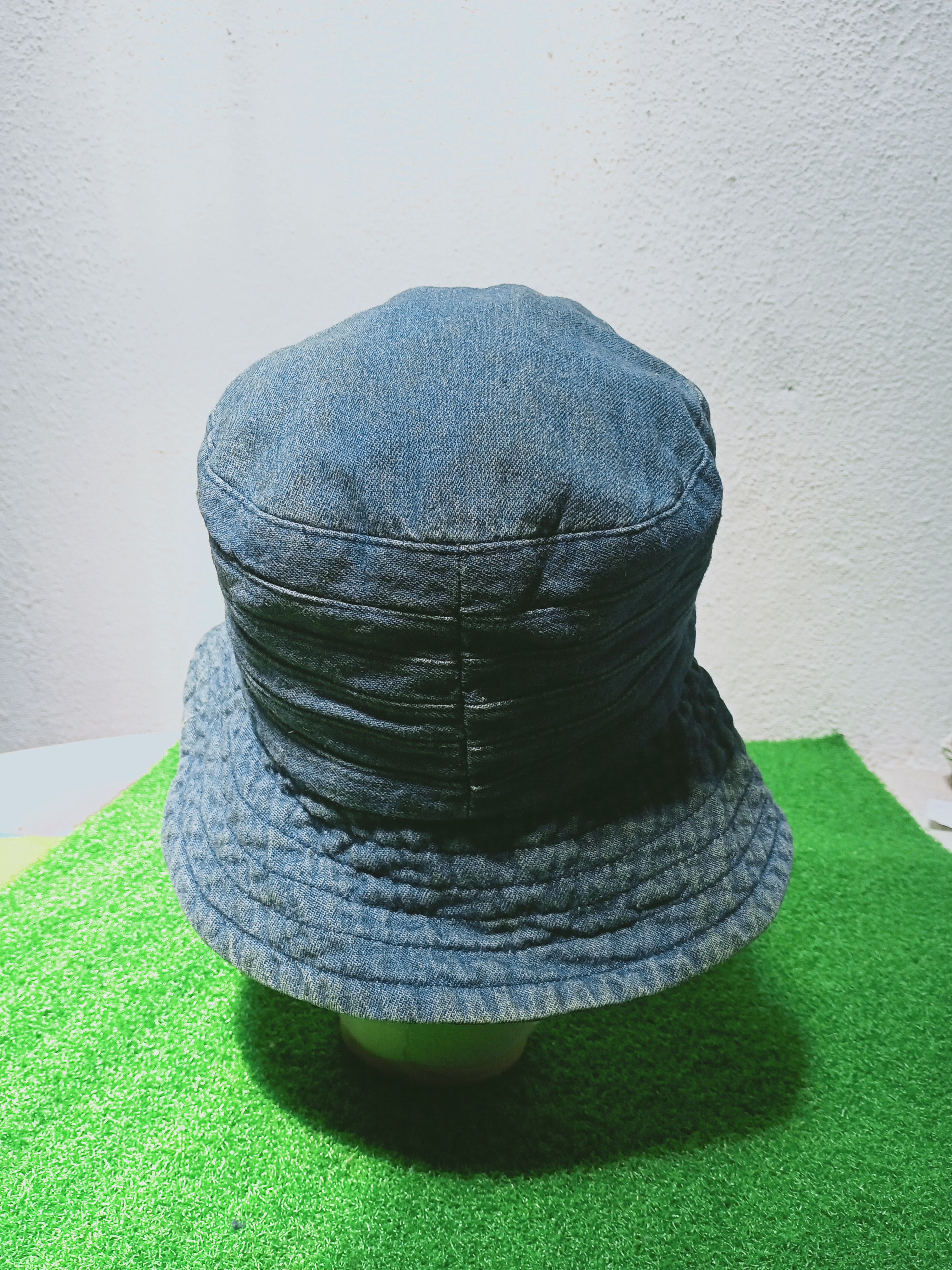 Japanese Brand × Vintage Vintage Japanese Blue Denim Bucket Hat Size ONE SIZE - 5 Thumbnail
