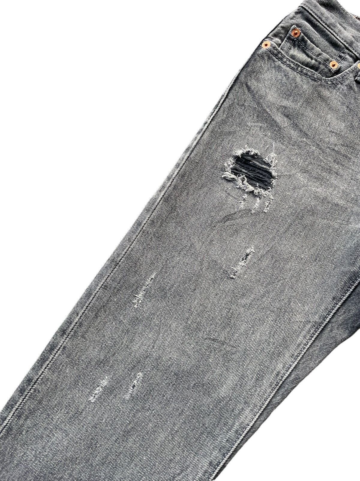 Levi's Levis 501 e Slim Distresed Jeans Size US 28 / EU 44 - 5 Thumbnail