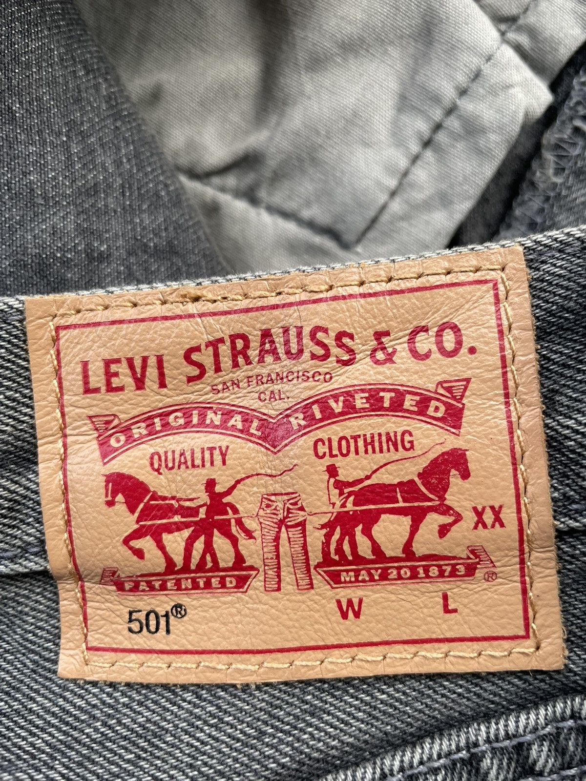Levi's Levis 501 e Slim Distresed Jeans Size US 28 / EU 44 - 11 Thumbnail