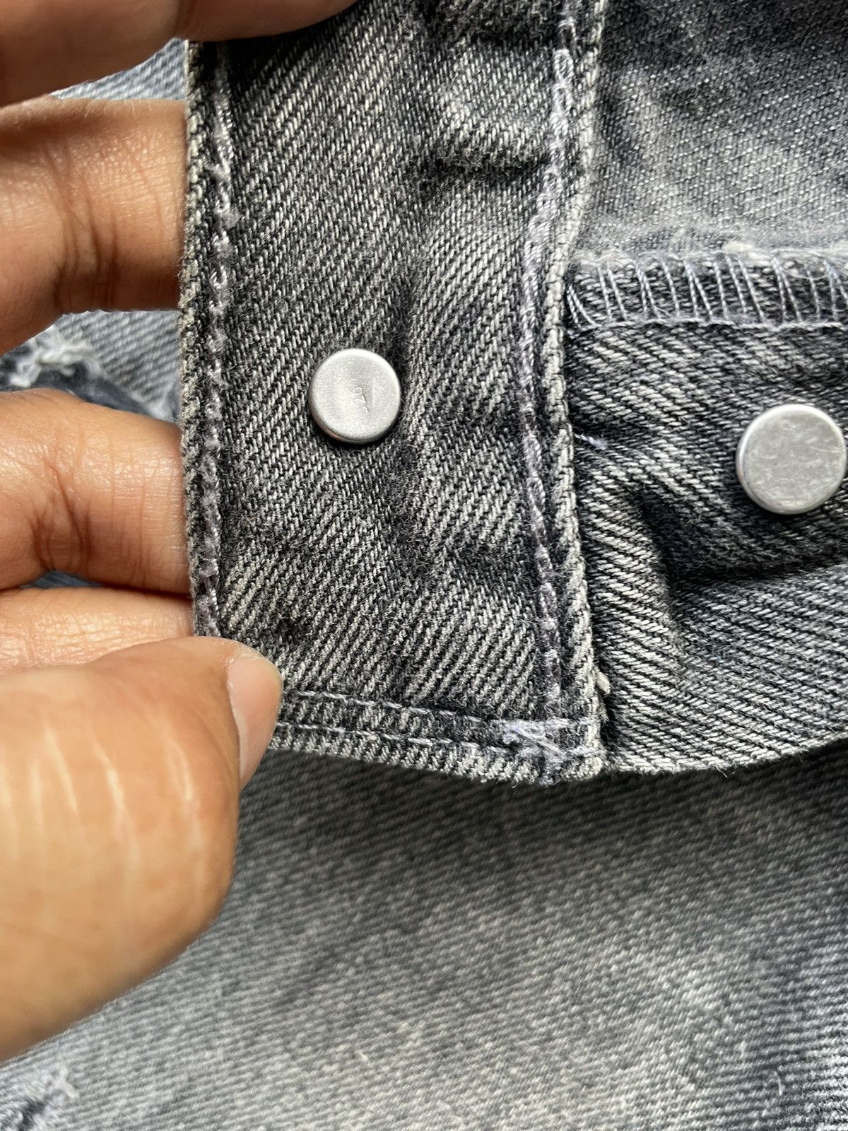 Levi's Levis 501 e Slim Distresed Jeans Size US 28 / EU 44 - 14 Thumbnail
