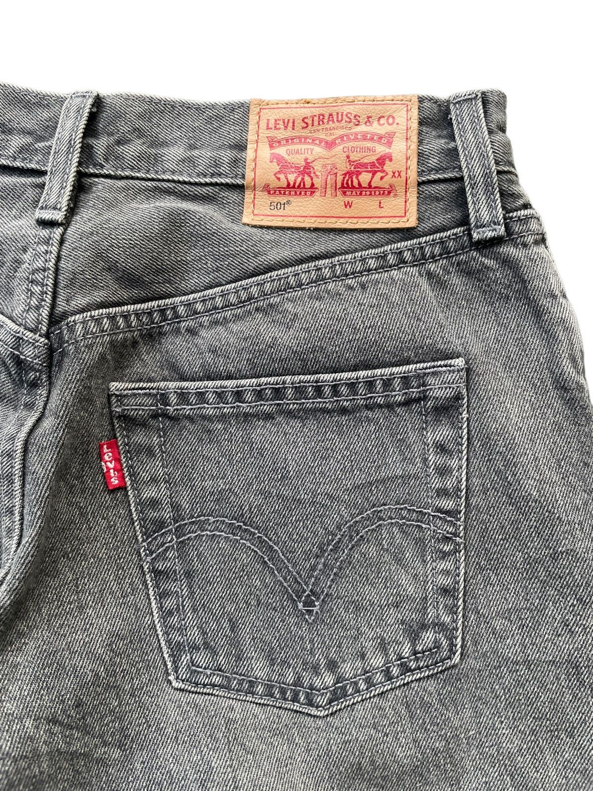 Levi's Levis 501 e Slim Distresed Jeans Size US 28 / EU 44 - 9 Thumbnail