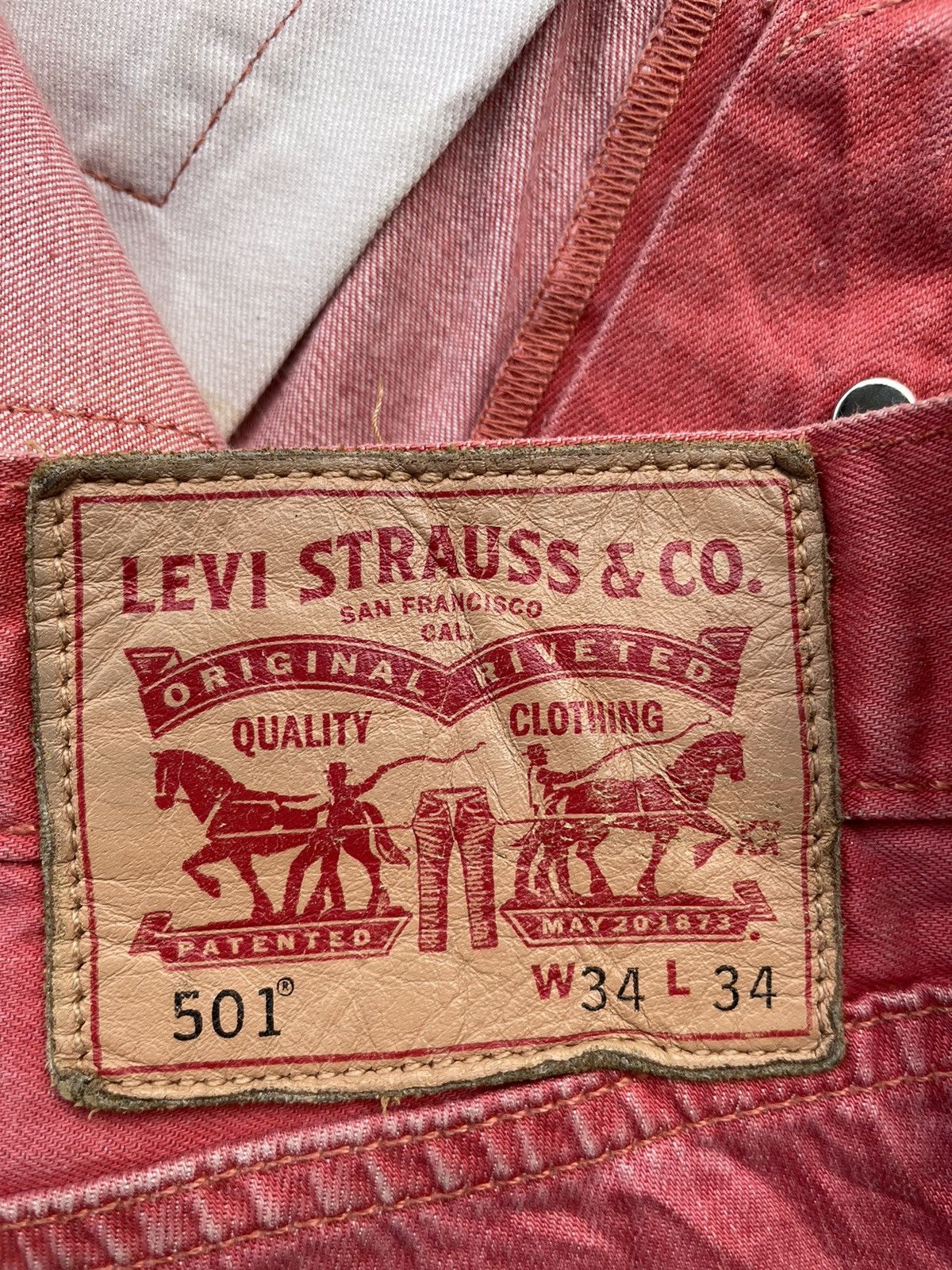 Levi's Levis 501 e Jeans Size US 34 / EU 50 - 10 Thumbnail