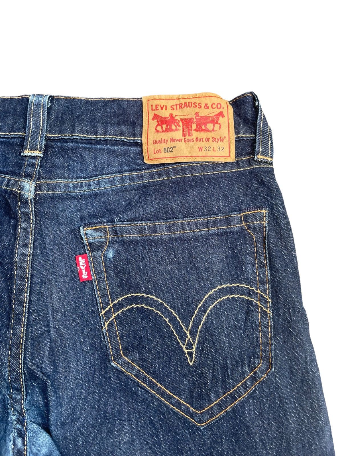 Levi's Levis 502 E Non Selvedge Size US 33 - 9 Thumbnail